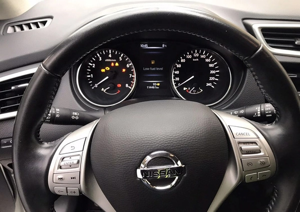 Nissan Qashqai cena 57800 przebieg: 115000, rok produkcji 2016 z Sokółka małe 121